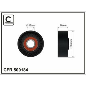 CAFFARO Napínacia kladka rebrovaného klinového remeňa 500184