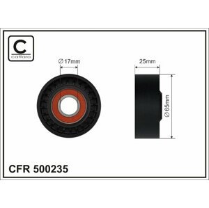 CAFFARO Napínacia kladka rebrovaného klinového remeňa 500235