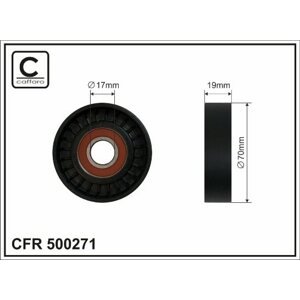 CAFFARO Napínacia kladka rebrovaného klinového remeňa 500271
