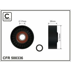 CAFFARO Napínacia kladka rebrovaného klinového remeňa 500336