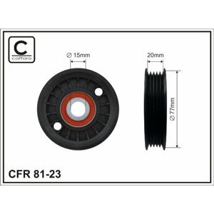 CAFFARO Vratná/vodiaca kladka rebrovaného klinového remeňa 8123