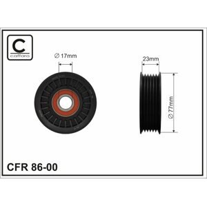 CAFFARO Napínacia kladka rebrovaného klinového remeňa 8600