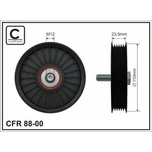 CAFFARO Vratná/vodiaca kladka rebrovaného klinového remeňa 8800