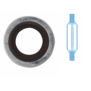 CORTECO Tesniaci krúžok, vypúšťacia skrutka oleja 006337S