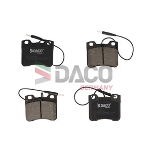 DAC Sada brzdových platničiek kotúčovej brzdy 320610