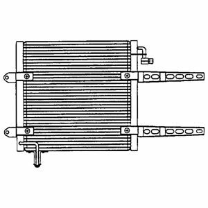 DELPHI Kondenzátor klimatizácie TSP0225205