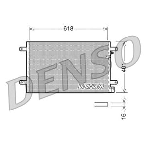 DENSO Kondenzátor klimatizácie DCN02006