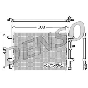 DENSO Kondenzátor klimatizácie DCN02011
