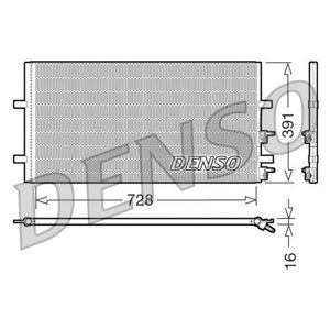 DENSO Kondenzátor klimatizácie DCN10017