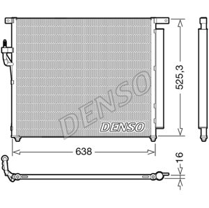 DENSO Kondenzátor klimatizácie DCN10049