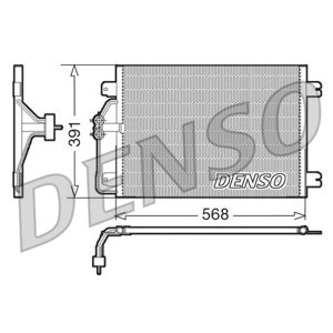DENSO Kondenzátor klimatizácie DCN23010
