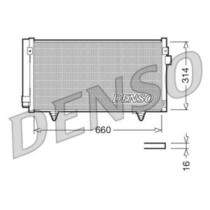 DENSO Kondenzátor klimatizácie DCN36003