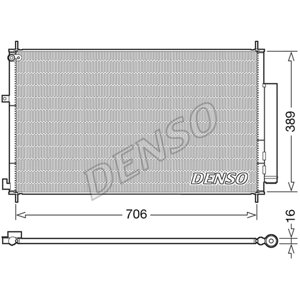 DENSO Kondenzátor klimatizácie DCN40024
