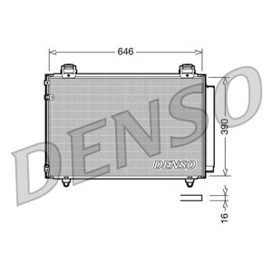 DENSO Kondenzátor klimatizácie DCN50024