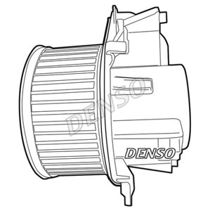 DENSO Vnútorný ventilátor DEA09031