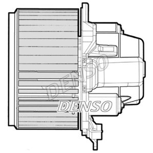 DENSO Vnútorný ventilátor DEA09050