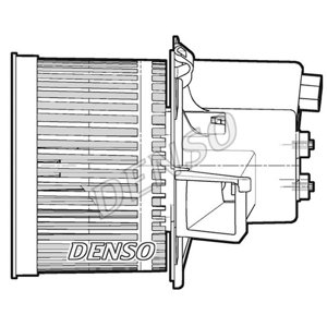 DENSO Vnútorný ventilátor DEA09060