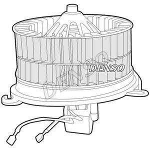 DENSO Vnútorný ventilátor DEA17010