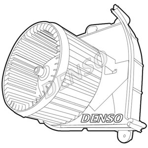 DENSO Vnútorný ventilátor DEA21006