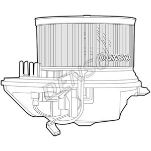 DENSO Vnútorný ventilátor DEA21008