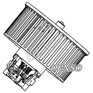DENSO Vnútorný ventilátor DEA23006