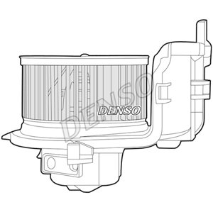 DENSO Vnútorný ventilátor DEA23015