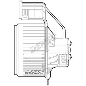 DENSO Vnútorný ventilátor DEA23020