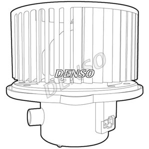 DENSO Vnútorný ventilátor DEA41006
