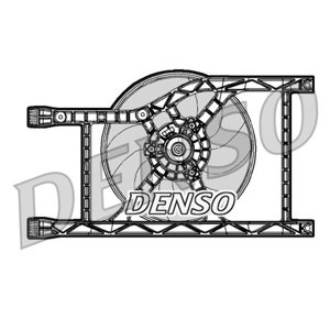 DENSO Ventilátor chladenia motora DER09047