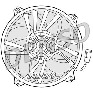 DENSO Ventilátor chladenia motora DER21015