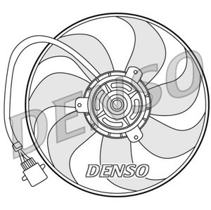 DENSO Ventilátor chladenia motora DER32006