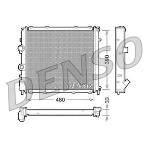 DENSO Chladič motora DRM23011