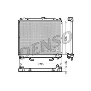 DENSO Chladič motora DRM45015