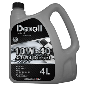 Olej Dexoll 10W-40 A3/B4 Diesel 4L
