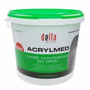 Montážna pasta na pneumatiky Acrylmed 4kg (zelená) - Delta