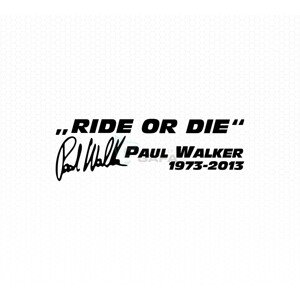 Nálepka - Paul Walker