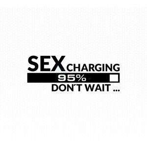 Nálepka - Sex charging