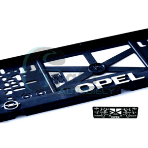 Podložka pod ŠPZ Opel 3D 2ks
