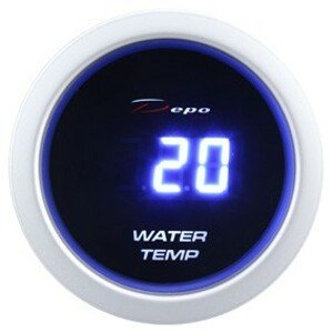 Prídavný budík DEPO DBL 52 mm - teplota vody