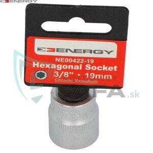 ENERGY Hlavica 3/8 19mm - NE0042219 NE00422-19