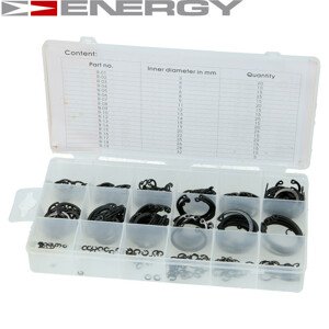 ENERGY Poistné krúžky 300 ks NE00991