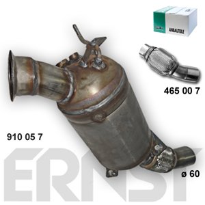 ERNST Filter sadzí/pevných častíc výfukového systému 910057