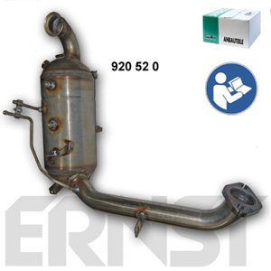 ERNST Filter sadzí/pevných častíc výfukového systému 920520