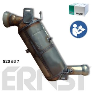 ERNST Filter sadzí/pevných častíc výfukového systému 920537