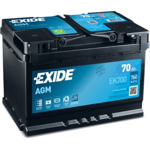 EXIDE Štartovacia batéria EK700
