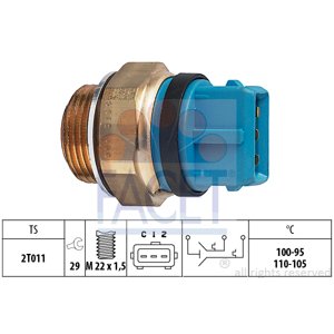 FACET Teplotný spínač ventilátora chladenia 75672