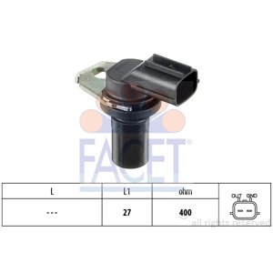 FACET Snímač otáčok, automatická prevodovka 90308