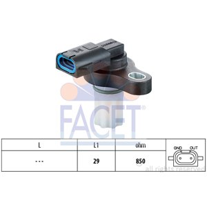 FACET Snímač otáčok, automatická prevodovka 90309