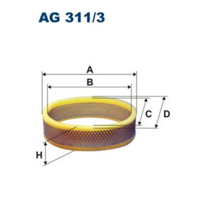FILTRON Vzduchový filter AG3113