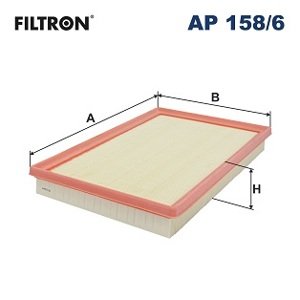 FILTRON Vzduchový filter AP 158/6